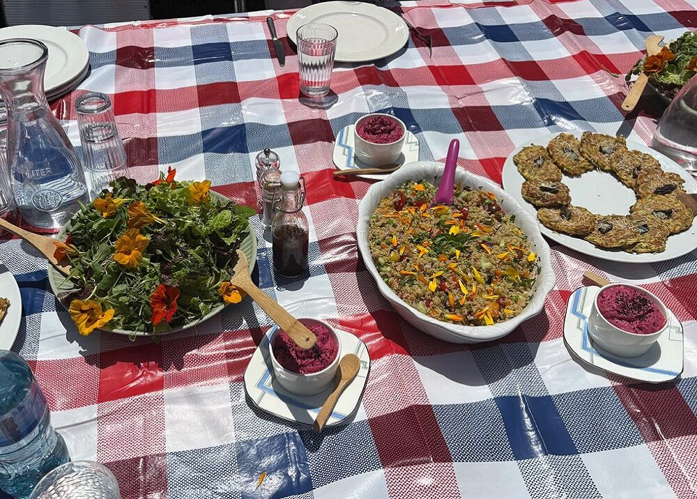 yoga retreat nutritious food nutritious home grown food served at our yoga retreat